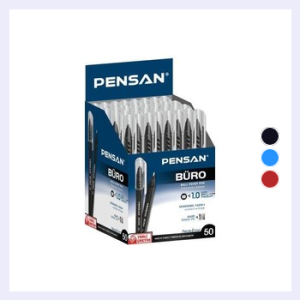 NWA4KL017 PENSAN BÜRO İMZA KALEMİ SİYAH 50'Lİ